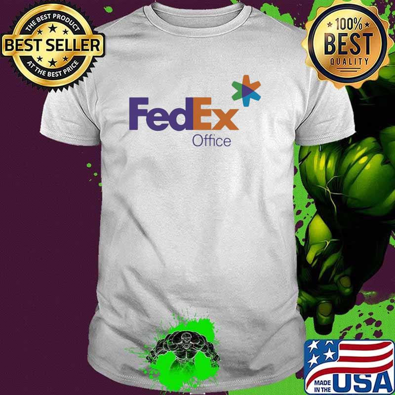 Fedex Office Logo Purple Orange Shirt