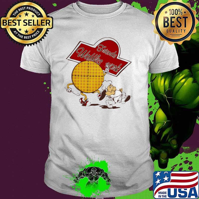 Friends Waffles Work Chef Shirt
