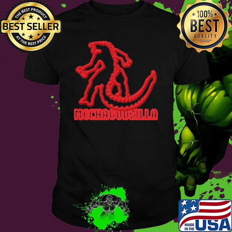 Godzilla vs Kong Mechagodzilla Neon Shirt