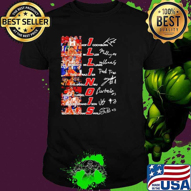 Grateful Illinois Fighting Signatures shirt