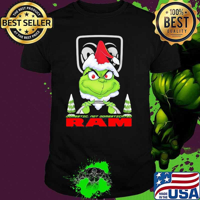 Grinch Biker Car Domestic Not Domesticated Ram Trucks Shirt