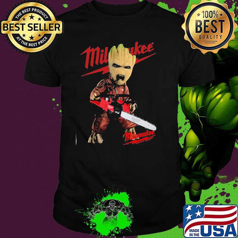 Groot With Logo Milwaukee Shirt