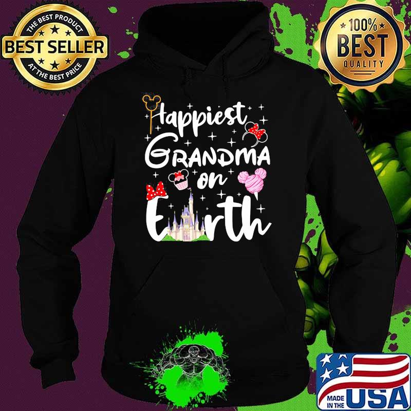 Happiest Grandma On Earth Disney Shirt Hoodie Happiest Grandma On Earth Disney Shirt Hoodie