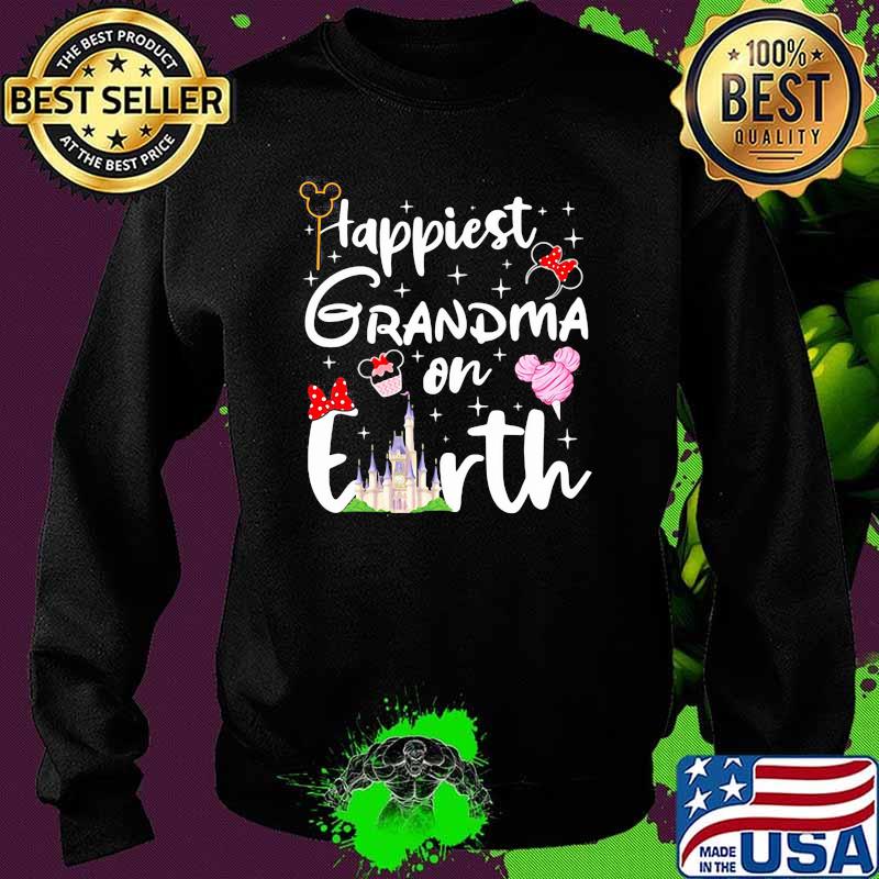 Happiest Grandma On Earth Disney Shirt Sweater Happiest Grandma On Earth Disney Shirt Sweater