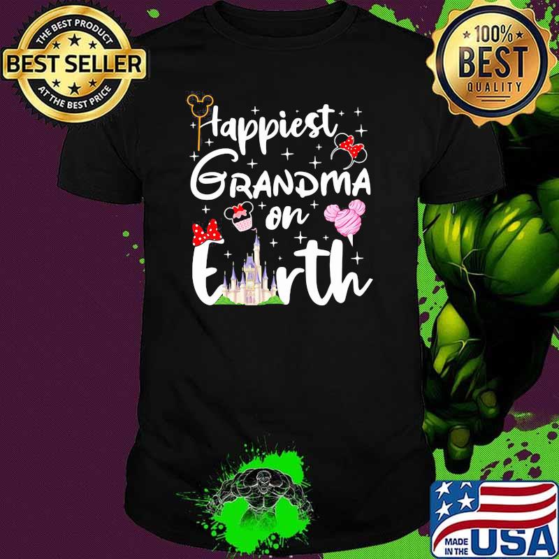 Happiest Grandma On Earth Disney Shirt Happiest Grandma On Earth Disney Shirt