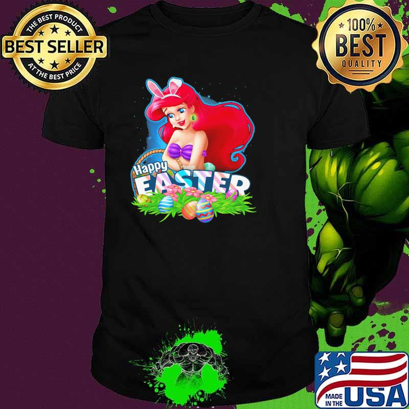Happy Easter Day 2021 Egg Ariel Disney Shirt
