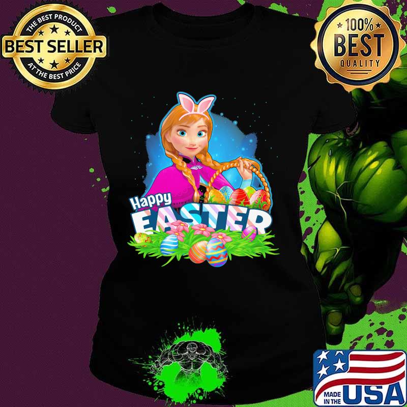 Happy Easter Day Egg Anna Ladies Disney Shirt Ladies tee Happy Easter Day Egg Anna Ladies Disney Shirt Ladies tee