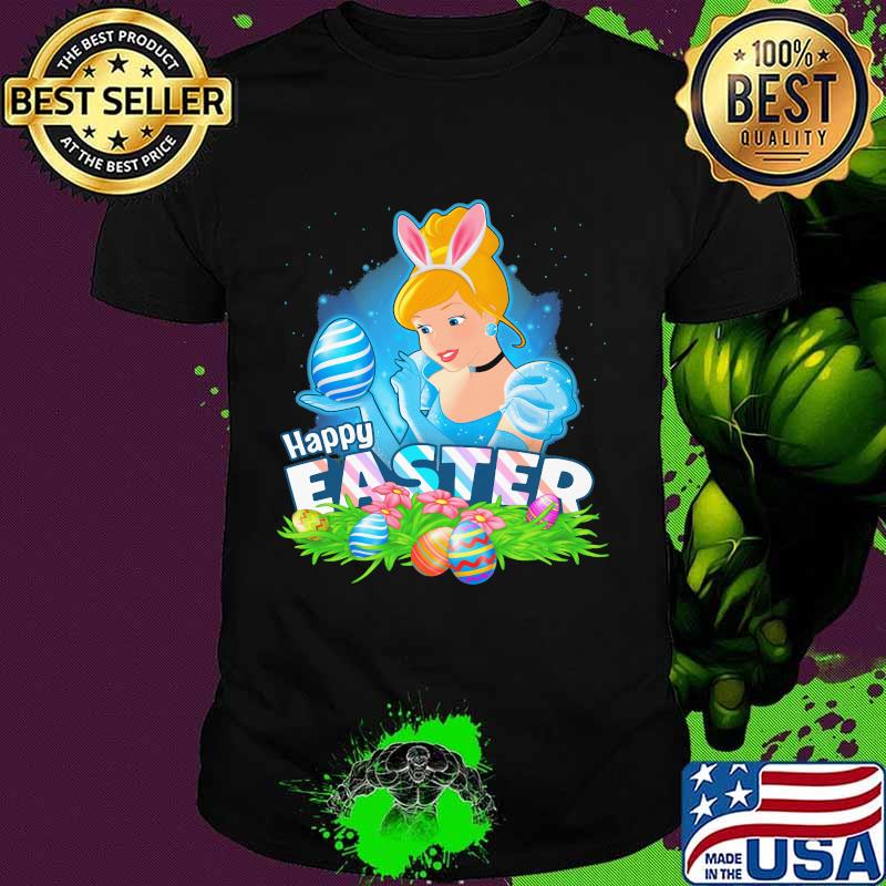 Happy Easter Day Egg Cinderella Ladies Disney Shirt