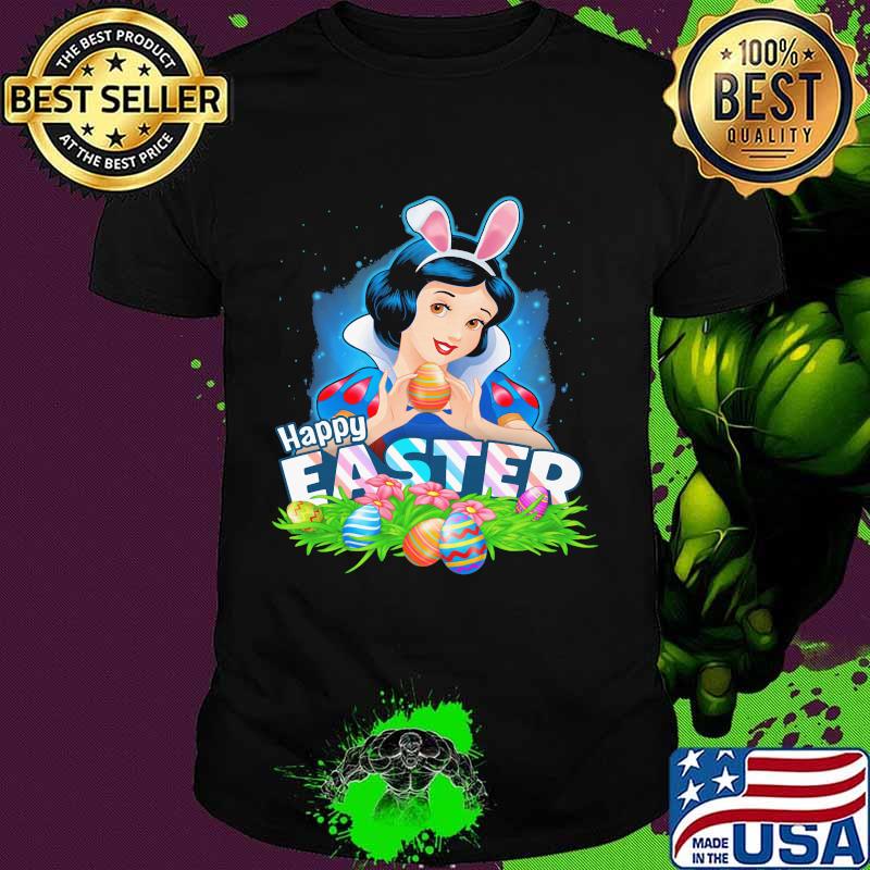 Happy Easter Day Egg Snow White Ladies Disney Shirt