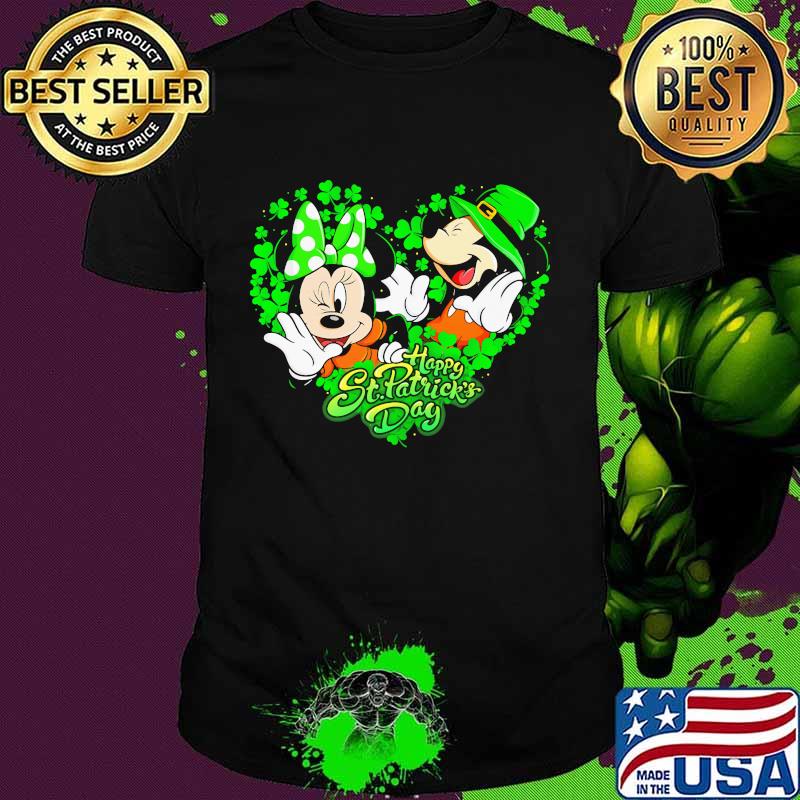 Happy St Patricks Day Irish Mickey Mouse Disney Shirt