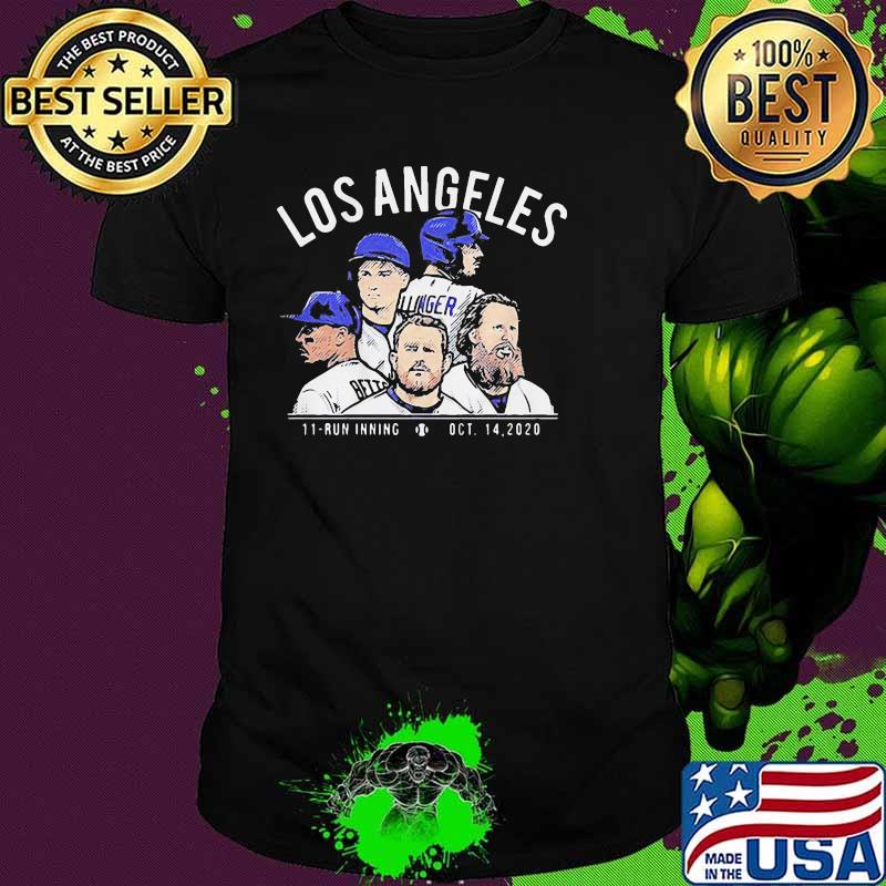 Impressive Los Angeles 11 Runnning Baseball Player Team Shirt