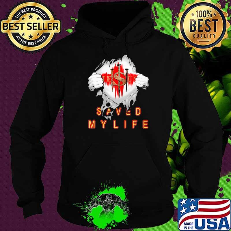 Jesus Saved My Life Heroes Shirt Hoodie Jesus Saved My Life Heroes Shirt Hoodie