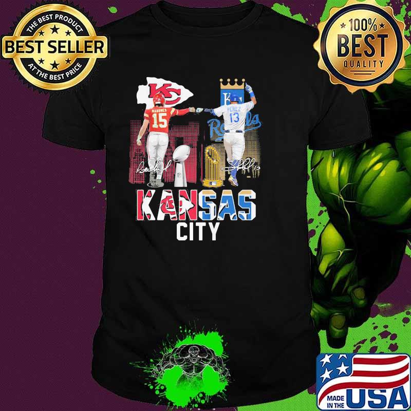 Kansas City And Royals Football Shirt