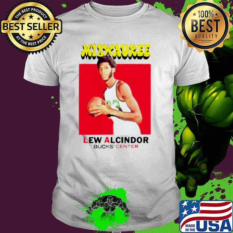 Kareem Jabbar Milwaukee lew alcindor buck’s center shirt