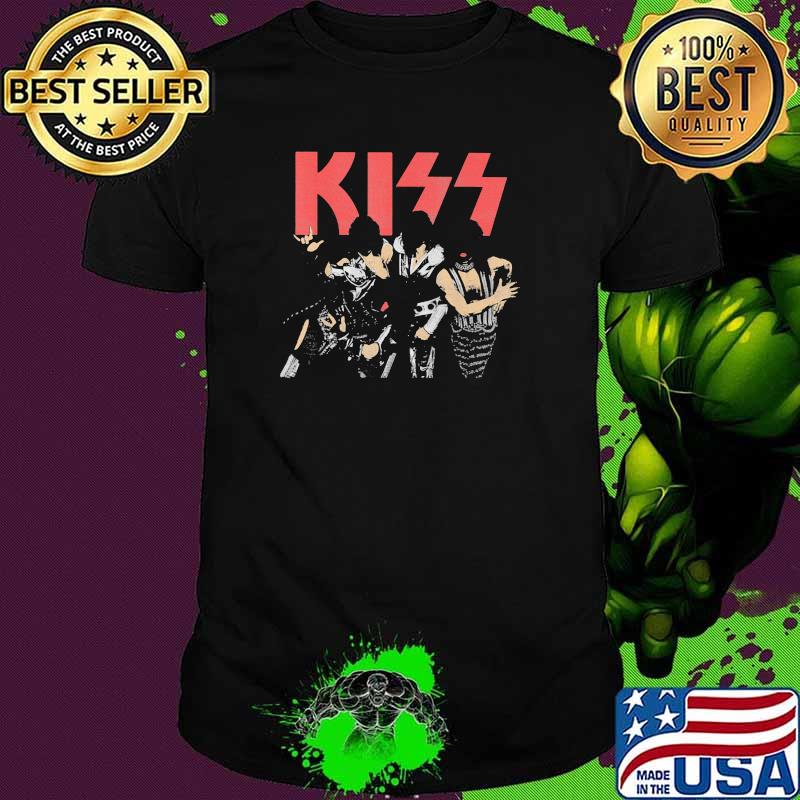 Kiss Band Music All Player Team Shirt
