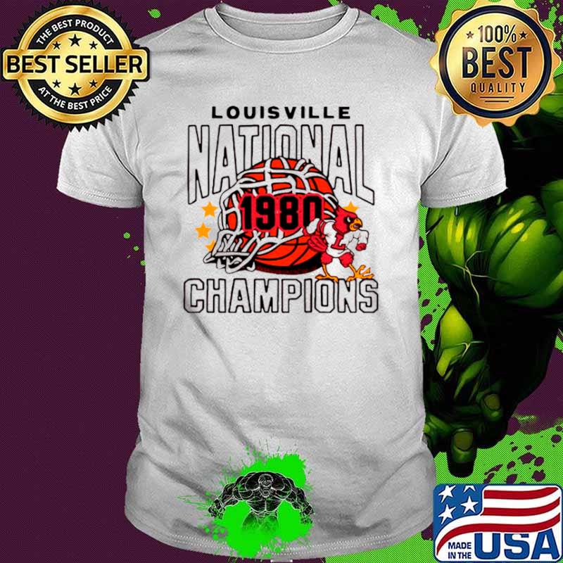 Louisville National 1980 Champions Basketball shirt