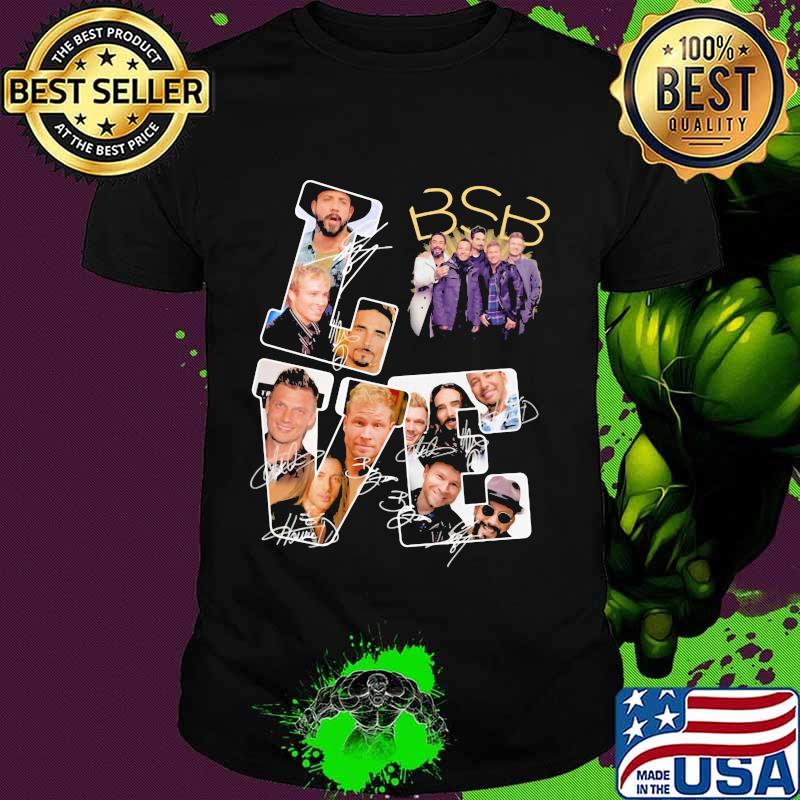 Love Backstreet Boys Signature Shirt