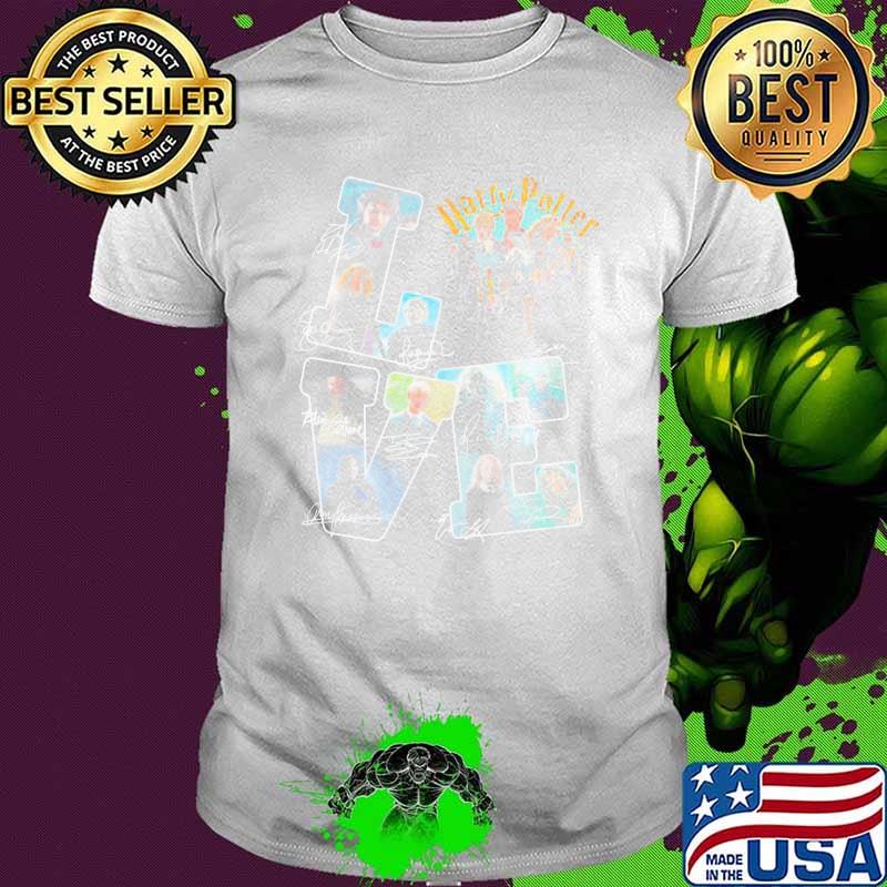 Love Harry Potter Signature Shirt