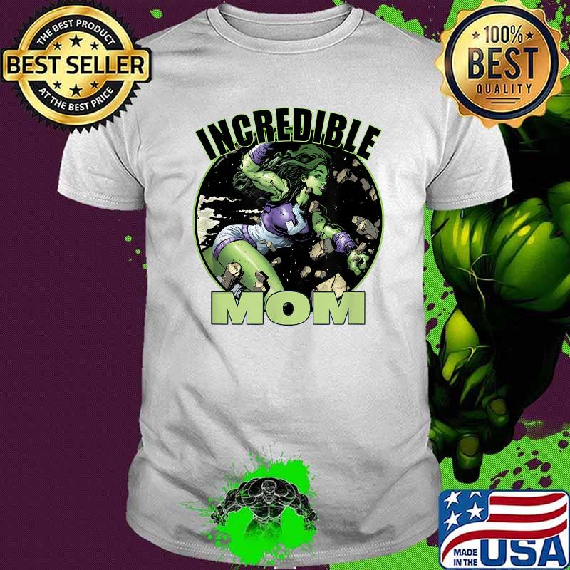 Marvel She Hulk Incredible Mom Portrait Shirt
