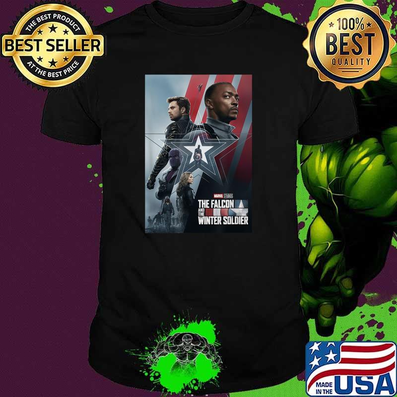 Marvel The Falcon and The Winter Soldier Series Poster Shirt