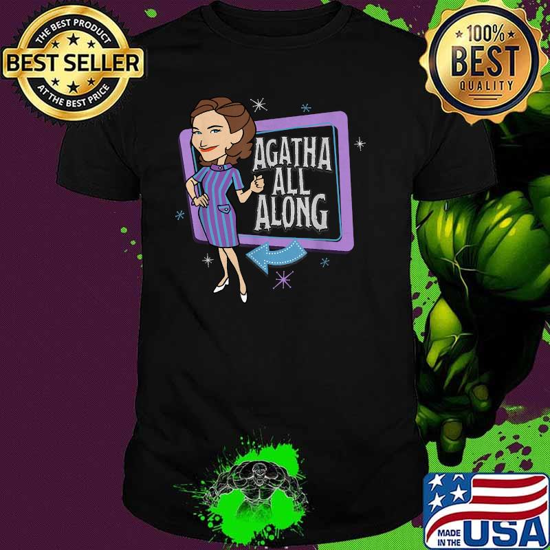 Marvel Wandavision Agatha All Along Retro Shirt