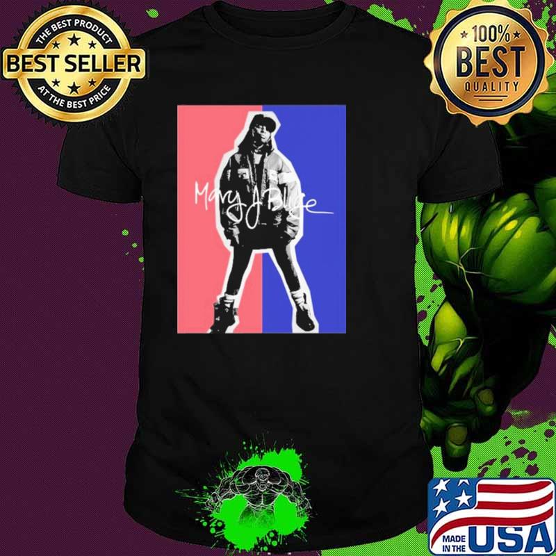 Mary J Blige Cut Out Photo Shirt