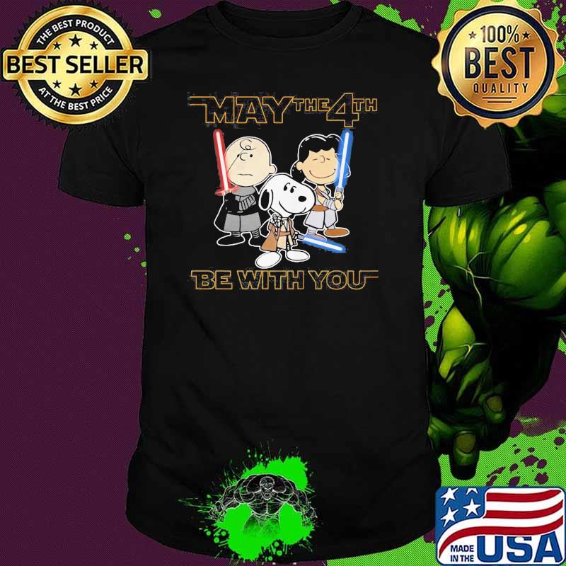 May The 4th Be With You Snoopy Charlie Shirt