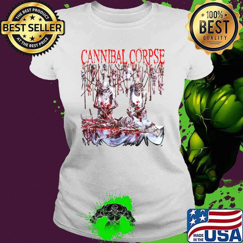 Merchandise Cannibal Corpse Butchered At Birth Shirt Ladies tee Merchandise Cannibal Corpse Butchered At Birth Shirt Ladies tee