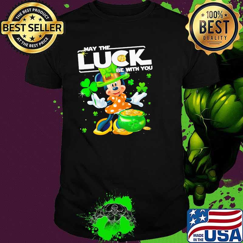 Minnie May The Luck Be With You Patrick Day Shirt