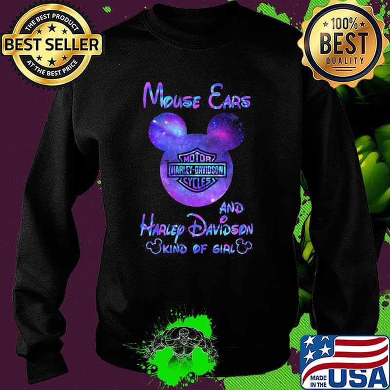 Mouse Cars And Harlep Davidson Kind Of Girl Disney Shirt Sweater Mouse Cars And Harlep Davidson Kind Of Girl Disney Shirt Sweater