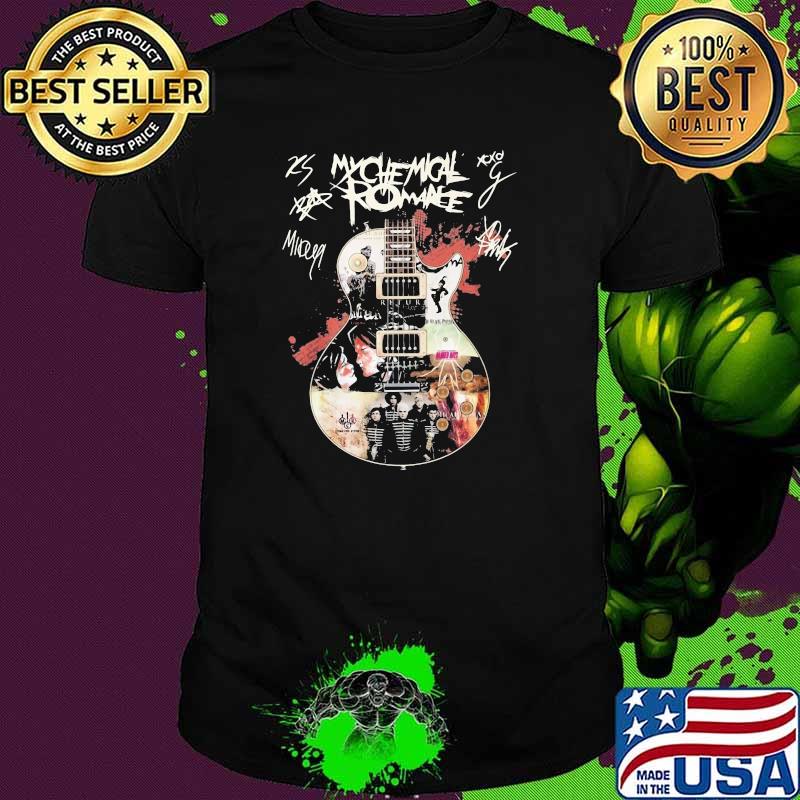 My Chemical Romance Guitar Signature Shirt