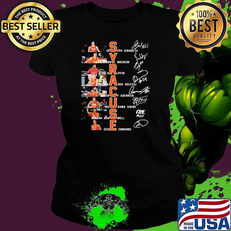 Name And Signature Player Team Syracuse Shirt Ladies tee Name And Signature Player Team Syracuse Shirt Ladies tee