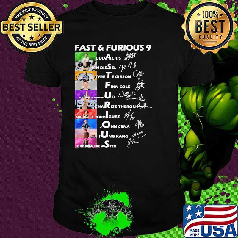 Name Player Of Fast And Furious Signature Shirt