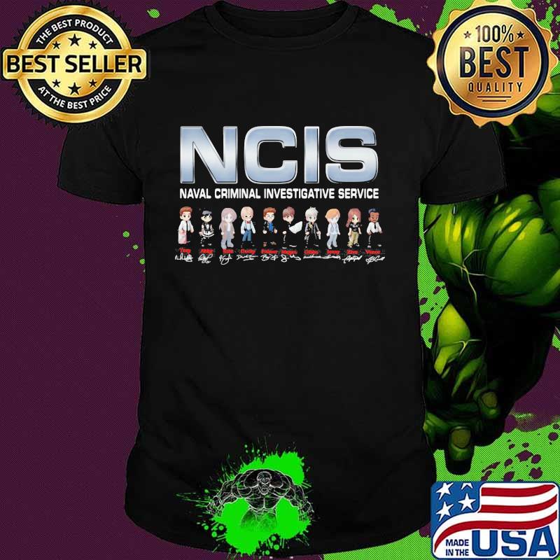 NCIS Naval Crimal Investigative Service Signature Shirt