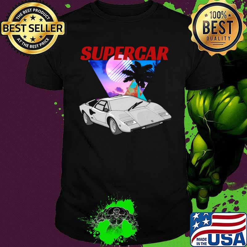 Nice retro style1990s Supercar shirt