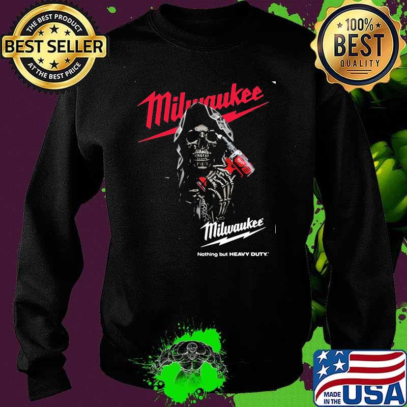 Nothing But Heavy Duty Punisher With Logo Milwaukee Shirt Sweater Nothing But Heavy Duty Punisher With Logo Milwaukee Shirt Sweater