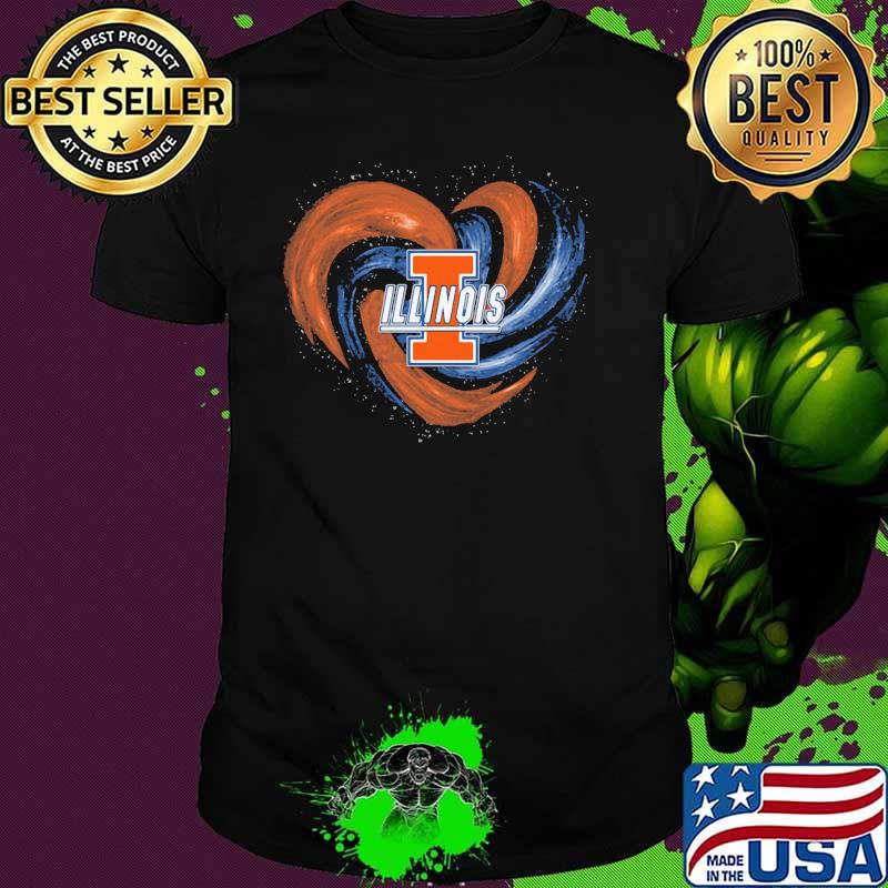 Official Heart Illinois baseball Shirt