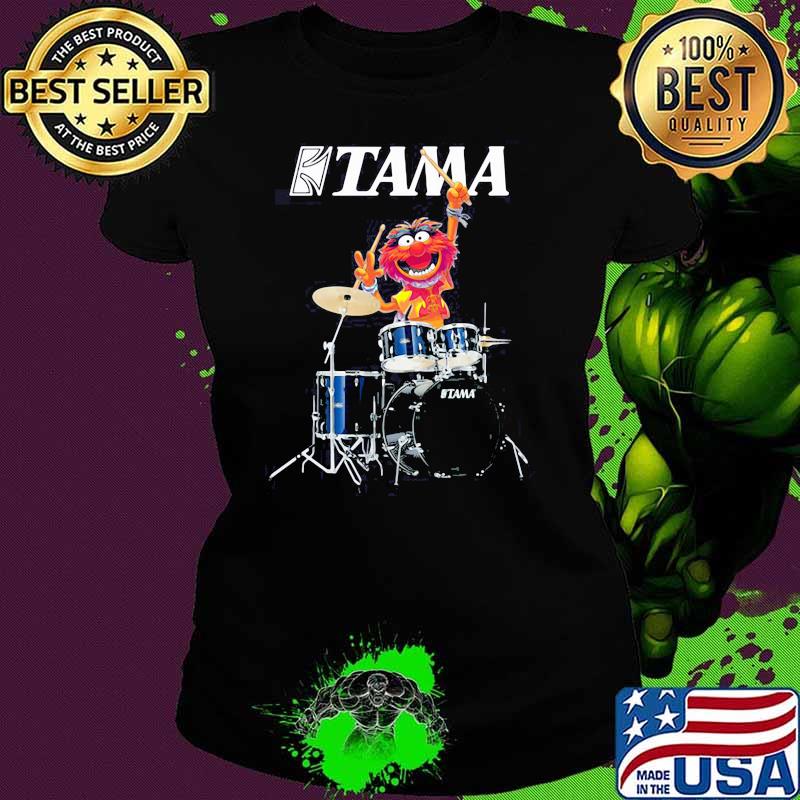 Official Muppet Drum Tama Shirt Ladies tee Official Muppet Drum Tama Shirt Ladies tee