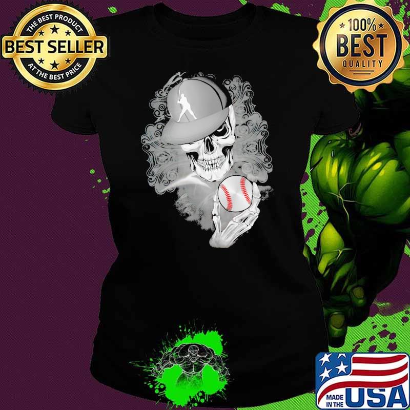 Official Punisher Skull Baseball Shirt Ladies tee Official Punisher Skull Baseball Shirt Ladies tee