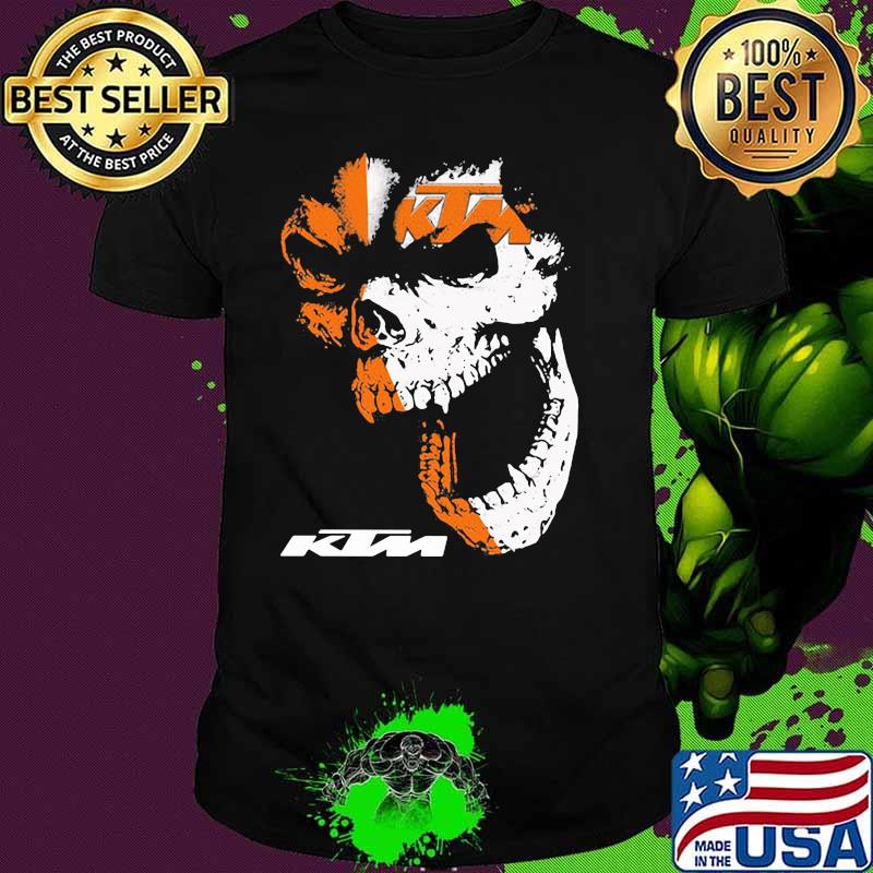 Official Skull With Logo Ktm Shirt