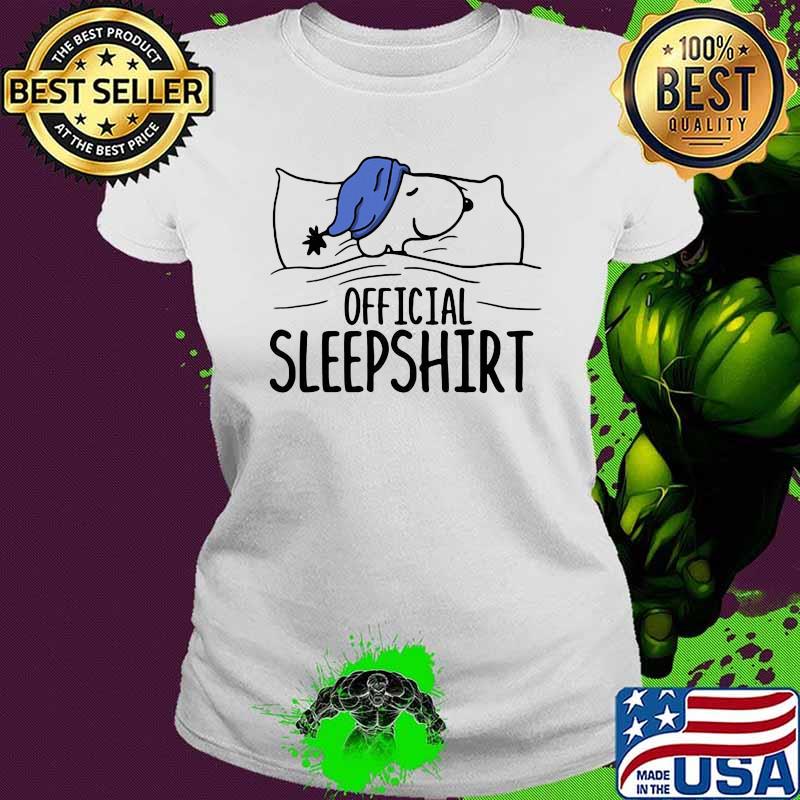 Official Sleep Snoopy Shirt Ladies tee Official Sleep Snoopy Shirt Ladies tee
