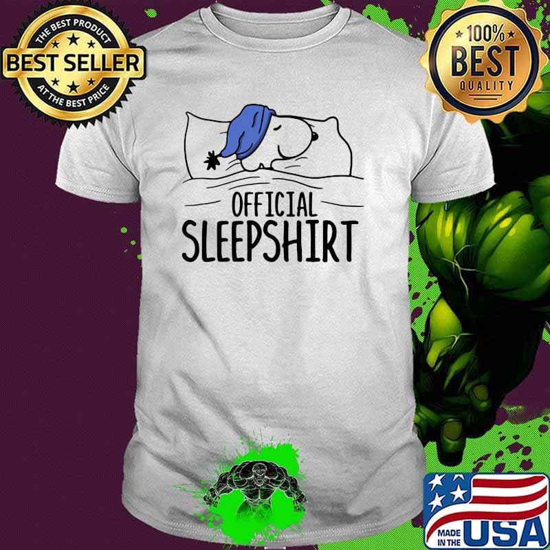 Official Sleep Snoopy Shirt Official Sleep Snoopy Shirt