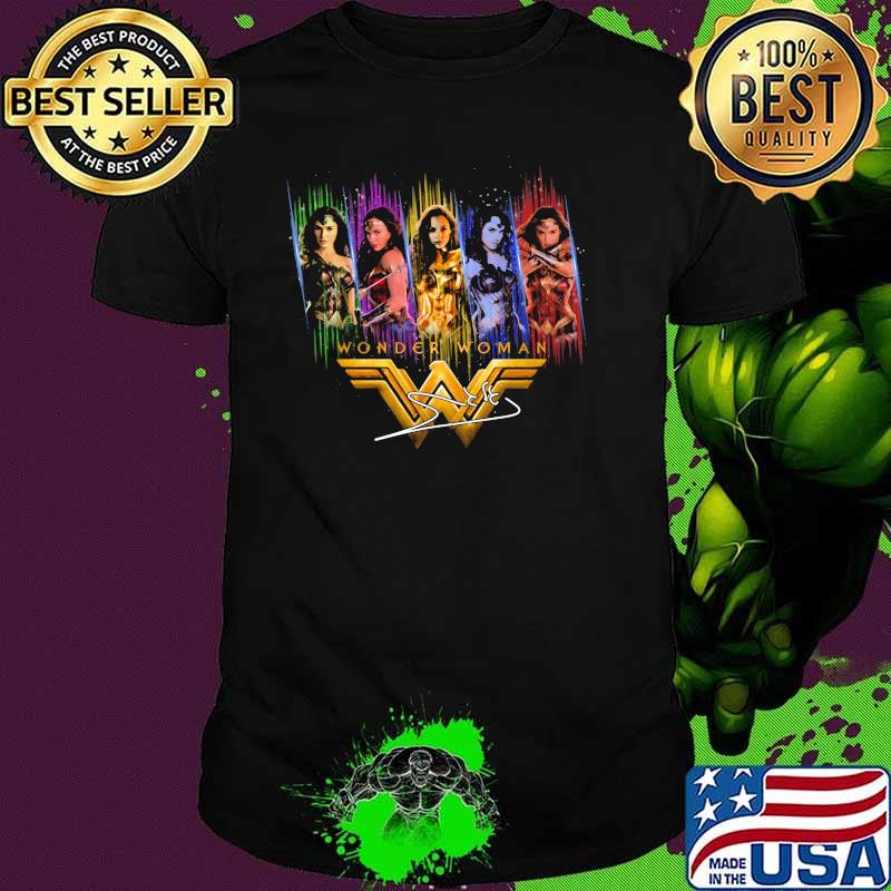 Official Wonder Woman Signature Shirt