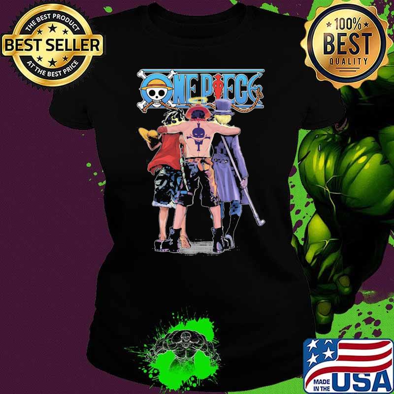 One Piece Cartoon Shirt Ladies tee One Piece Cartoon Shirt Ladies tee