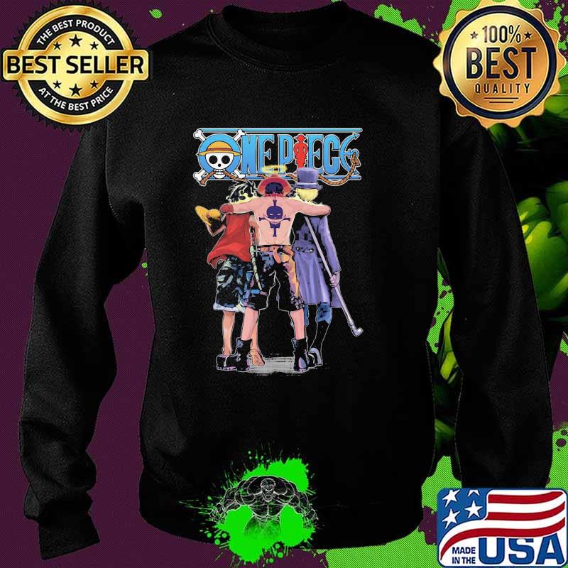 One Piece Cartoon Shirt Sweater One Piece Cartoon Shirt Sweater