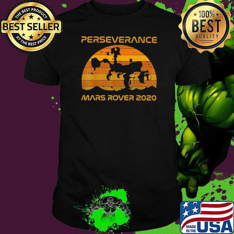 Perseverance Mars Rover 2021 Sunset Vintage shirt