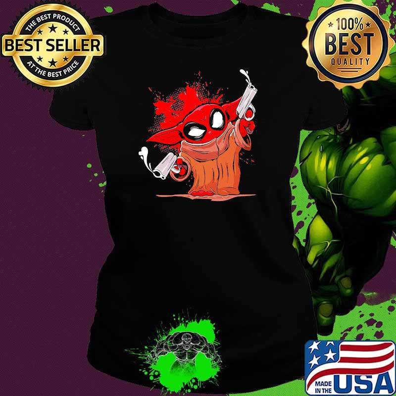 Pew Pew Baby Yoda Gun Shirt Ladies tee Pew Pew Baby Yoda Gun Shirt Ladies tee
