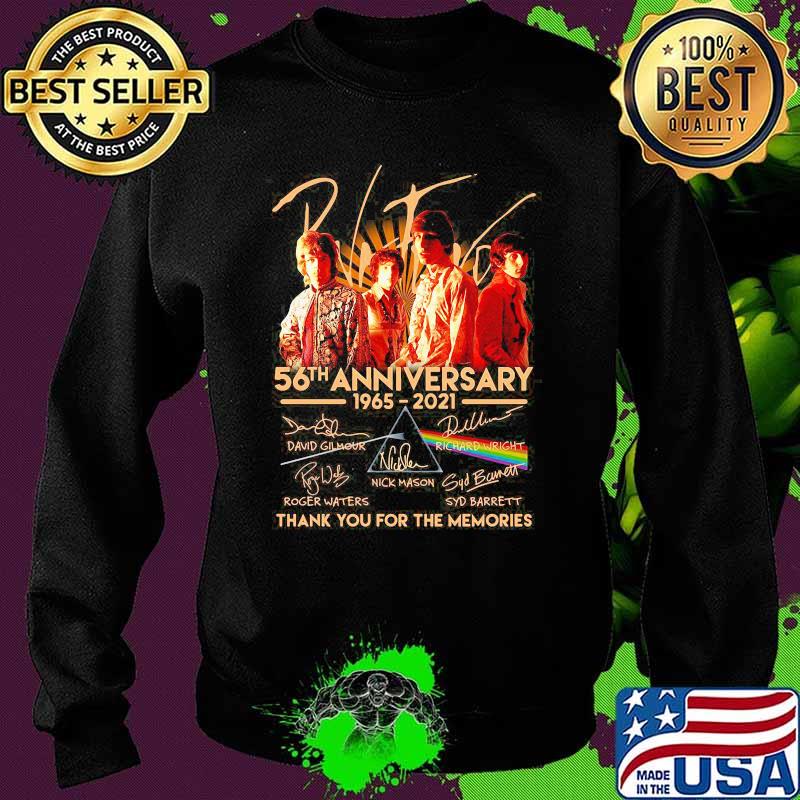 Pink Floyd 56th Anniversary 1965 2021 Thank You For The Memories Signatures Shirt Sweater Pink Floyd 56th Anniversary 1965 2021 Thank You For The Memories Signatures Shirt Sweater