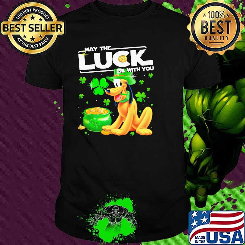 Pluto May The Luck Be With You Patrick Day Shirt