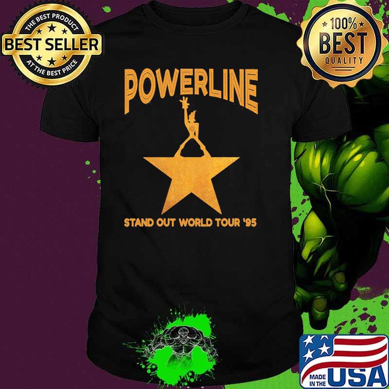 Powerline Stand Out World Tour 95 Star Shirt